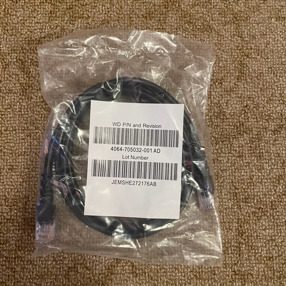 3 Foot Ethernet Network LAN Cable